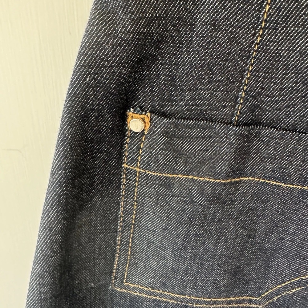 CARVEN PARIS Dark Denim Jean Skirt | FR 38 US 6 - Picture 13 of 15